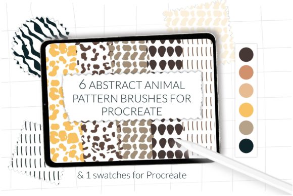 Animal Print Procreate Abstract Brushes