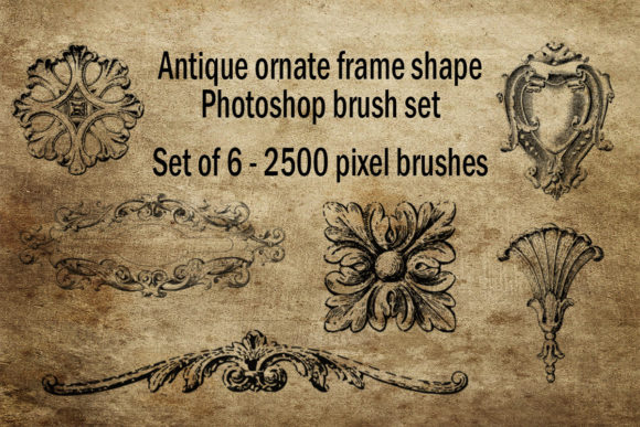 Evaluating Antique Ornate Frame Photoshop Brushes for Digital Design