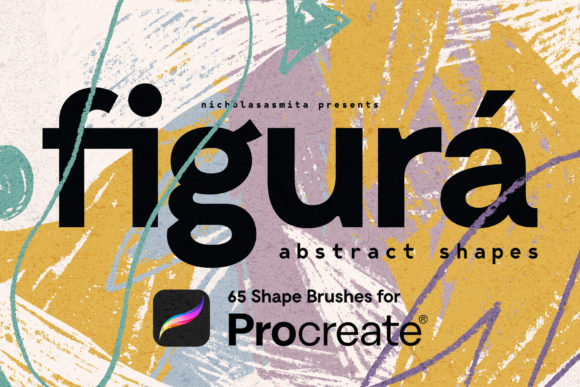 Figura 65 Procreate Shape Brushes: Bringing Organic Texture to Digital Design