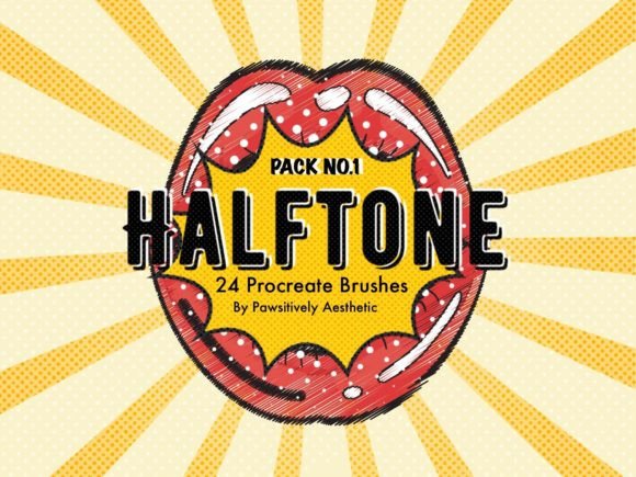 Mastering Comic Art with Exclusive Halftone Procreate Brushes