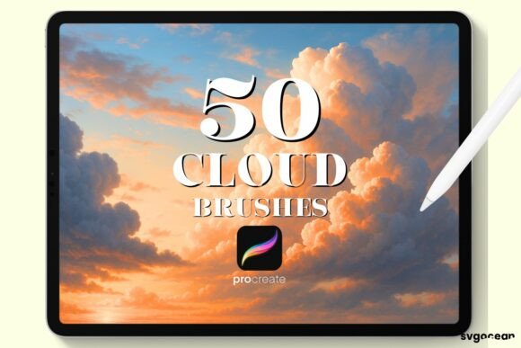 Mastering Digital Atmosphere: A Guide to Cloud Procreate Brushes for iPad Artists