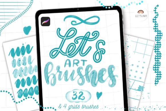 Mastering Digital Calligraphy: Elevating Your Workflow with Let s Art Lettering Brushes