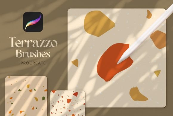 Mastering Modern Pattern Design with Terrazzo Procreate Brushes