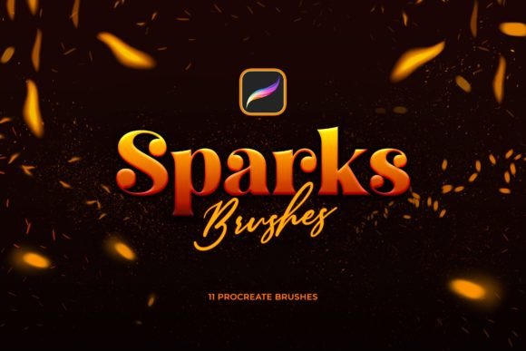 Sparks Procreate Brushes: Elevating Digital Art with Realistic Fire Effects