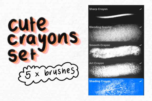 Unlocking Textured Creativity with Crayons Procreate Brushes