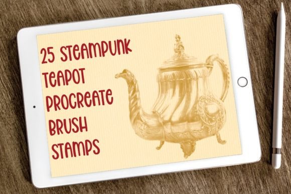Unlocking Victorian Charm: A Guide to the 25 Steampunk Teapot Procreate Brushes
